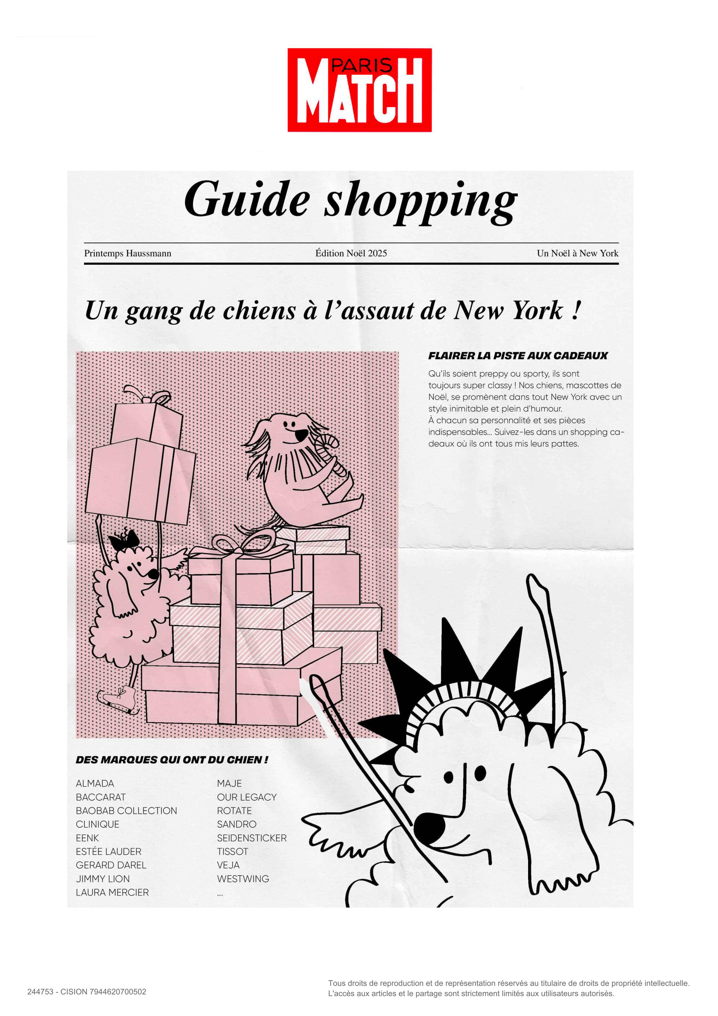 RevitaBrow® Advanced paru dans Paris Match - Novembre 2025